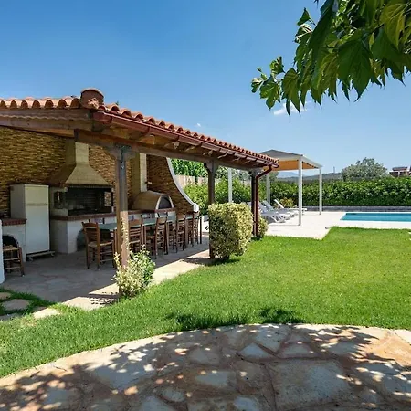 Villa Poolside Paradise Dilesi By μρs Dhílesi